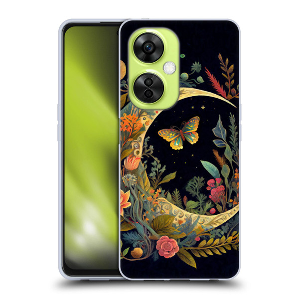 JK Stewart Art Crescent Moon Soft Gel Case for OnePlus Nord CE 3 Lite 5G