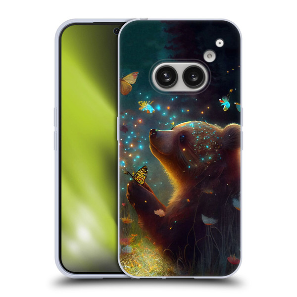 JK Stewart Art Bear Soft Gel Case for Nothing Phone (2a)