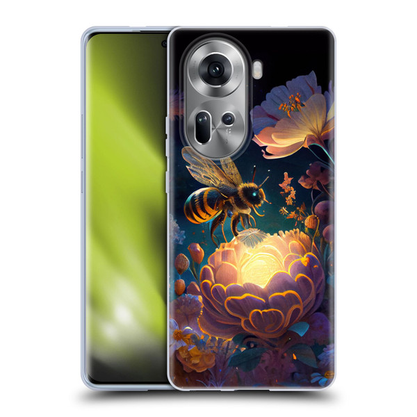 JK Stewart Art Bee Soft Gel Case for OPPO Reno11