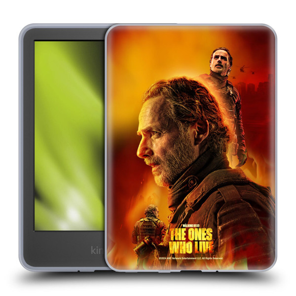 The Walking Dead: The Ones Who Live Key Art Rick Soft Gel Case for Amazon Kindle 11th Gen 6in 2022