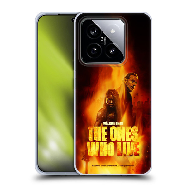 The Walking Dead: The Ones Who Live Key Art Poster Soft Gel Case for Xiaomi 14