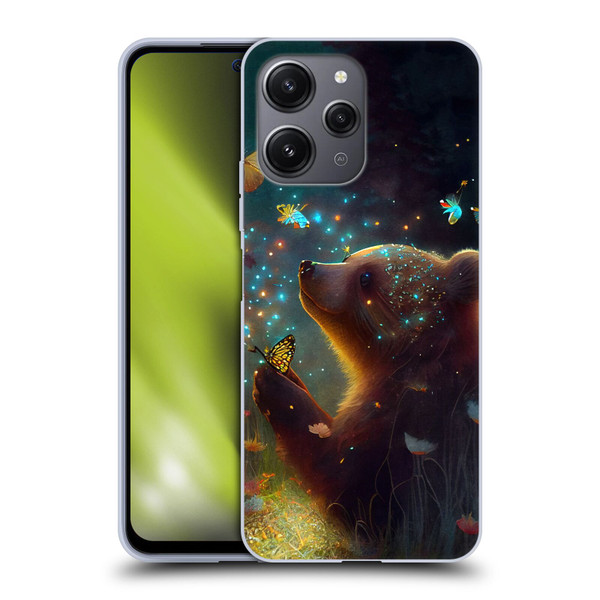 JK Stewart Art Bear Soft Gel Case for Xiaomi Redmi 12
