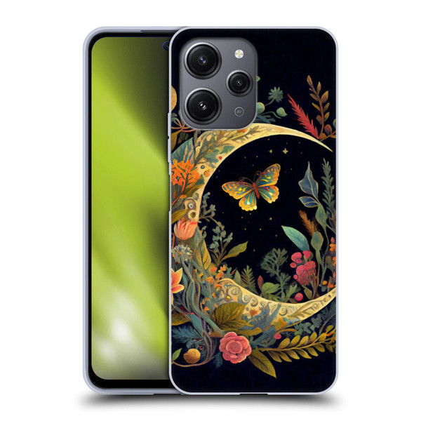 JK Stewart Art Crescent Moon Soft Gel Case for Xiaomi Redmi 12