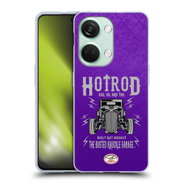 Busted Knuckle Garage Graphics Hot Rod Soft Gel Case for OnePlus Nord 3 5G