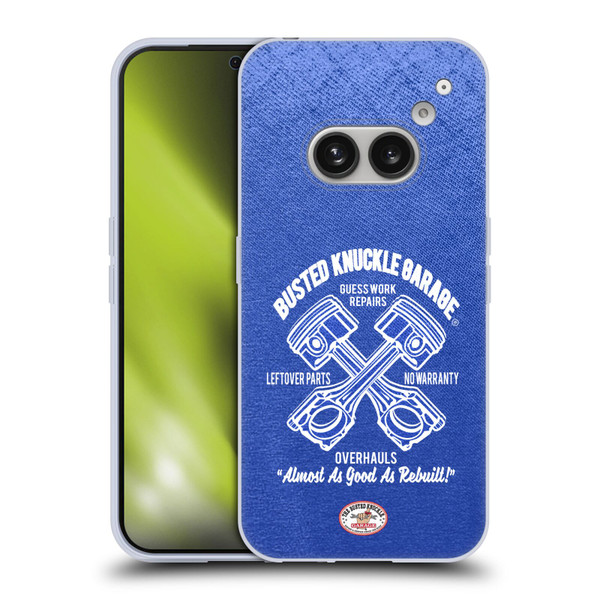 Busted Knuckle Garage Graphics Overhauls Soft Gel Case for Nothing Phone (2a)