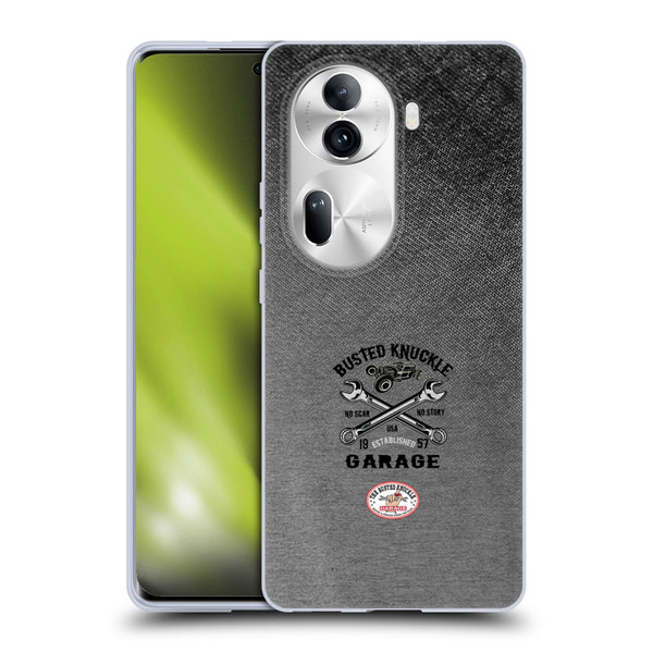 Busted Knuckle Garage Graphics No Scar Soft Gel Case for OPPO Reno11 Pro