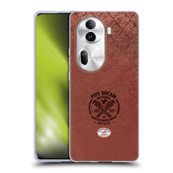 Busted Knuckle Garage Graphics Pipe Dream Soft Gel Case for OPPO Reno11 Pro