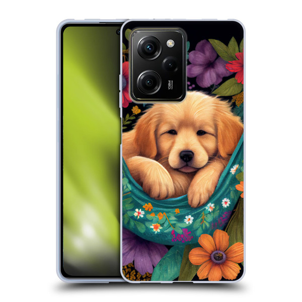 JK Stewart Graphics Golden Retriever In Hammock Soft Gel Case for Xiaomi Redmi Note 12 Pro 5G