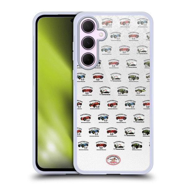 Busted Knuckle Garage Graphics Pattern Soft Gel Case for Samsung Galaxy A35 5G