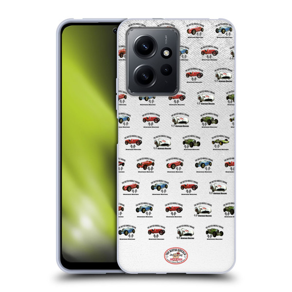 Busted Knuckle Garage Graphics Pattern Soft Gel Case for Xiaomi Redmi Note 12 4G