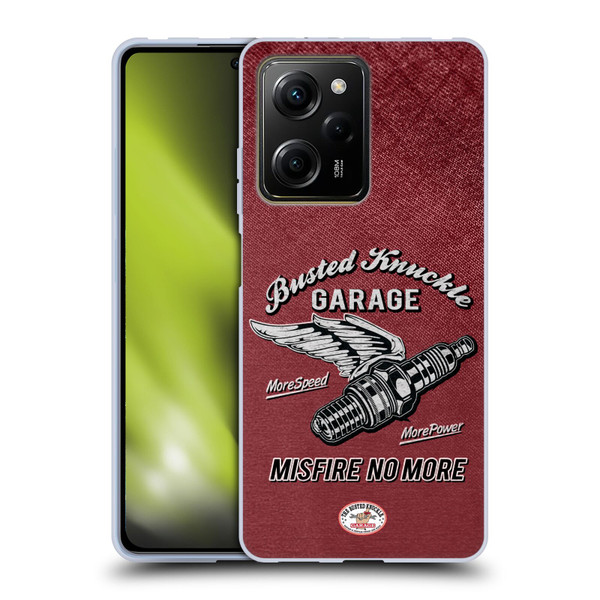 Busted Knuckle Garage Graphics Misfire Soft Gel Case for Xiaomi Redmi Note 12 Pro 5G