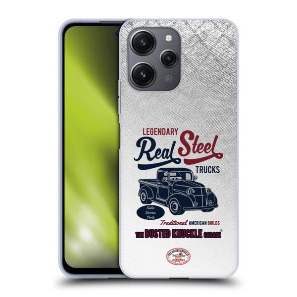 Busted Knuckle Garage Graphics Real Steel Soft Gel Case for Xiaomi Redmi 12