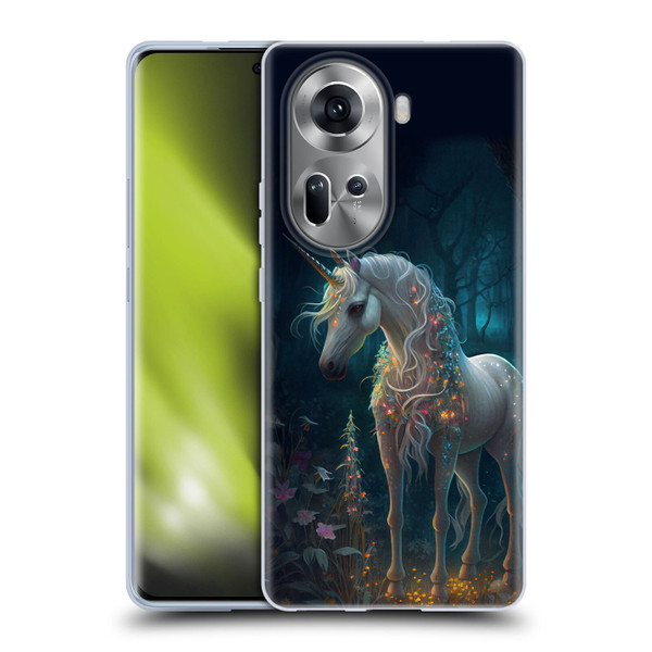 JK Stewart Key Art Unicorn Soft Gel Case for OPPO Reno11