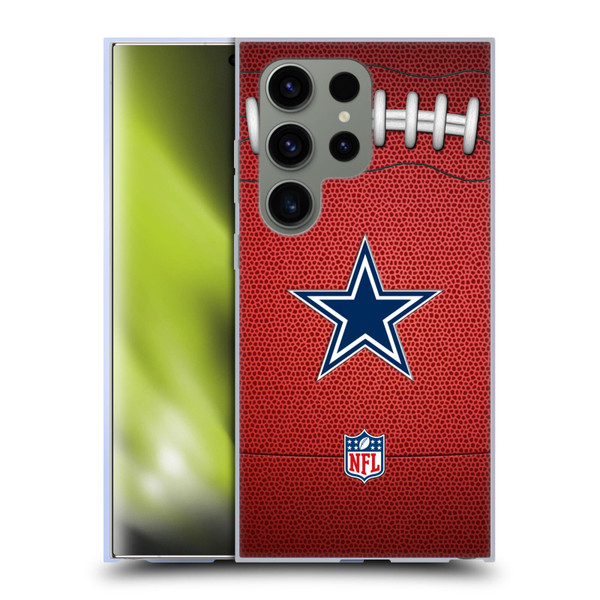 NFL Dallas Cowboys Graphics Football Soft Gel Case for Samsung Galaxy S24 Ultra 5G