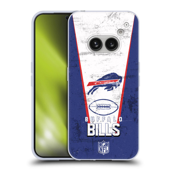 NFL Buffalo Bills Logo Art Banner Soft Gel Case for Nothing Phone (2a)