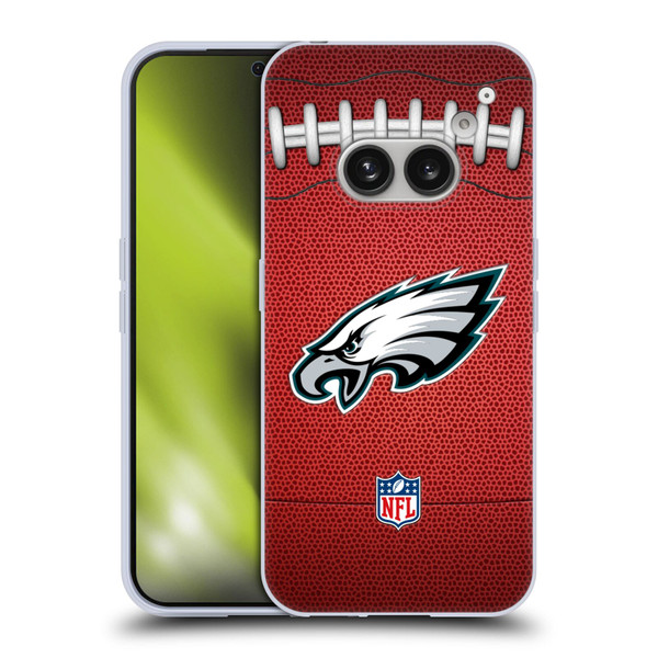 NFL Philadelphia Eagles Graphics Football Soft Gel Case for Nothing Phone (2a)
