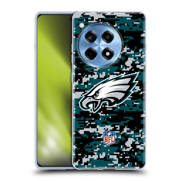 NFL Philadelphia Eagles Graphics Digital Camouflage Soft Gel Case for OnePlus 12R