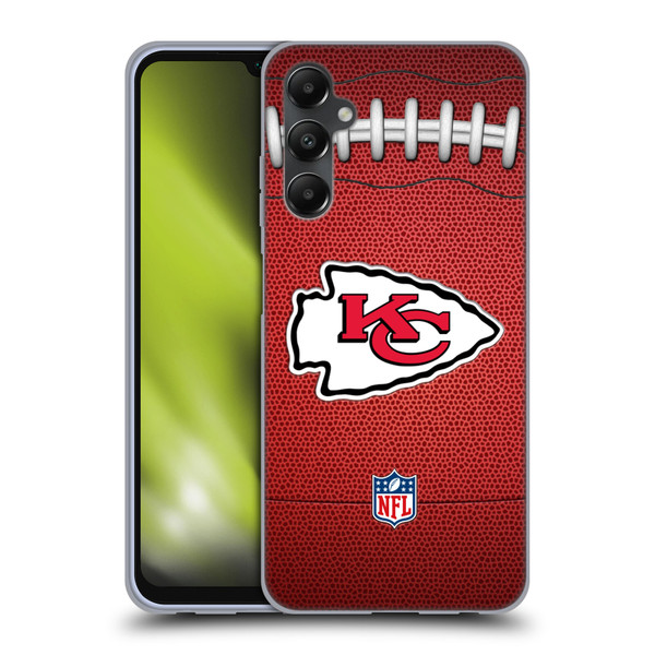 NFL Kansas City Chiefs Graphics Football Soft Gel Case for Samsung Galaxy A05s