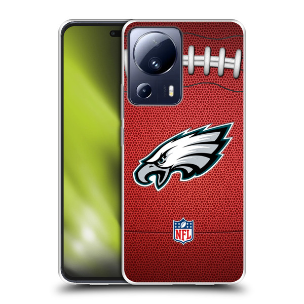 NFL Philadelphia Eagles Graphics Football Soft Gel Case for Xiaomi 13 Lite 5G