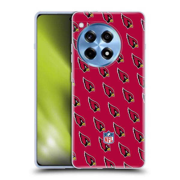 NFL Arizona Cardinals Artwork Patterns Soft Gel Case for OnePlus 12R