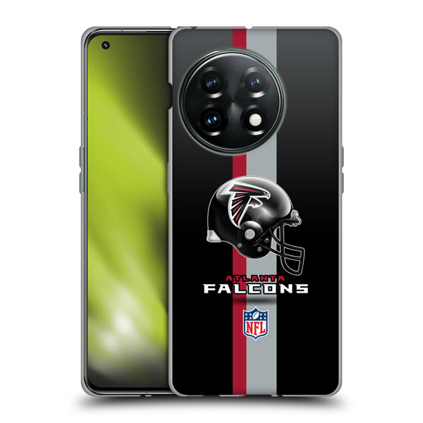 NFL Atlanta Falcons Logo Helmet Soft Gel Case for OnePlus 11 5G