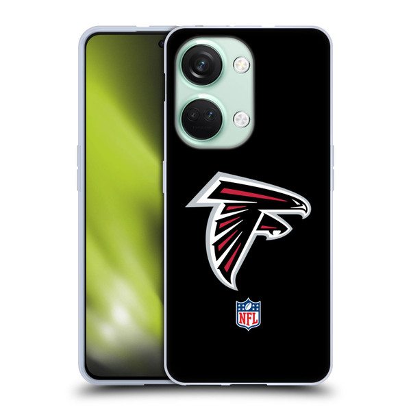 NFL Atlanta Falcons Logo Plain Soft Gel Case for OnePlus Nord 3 5G