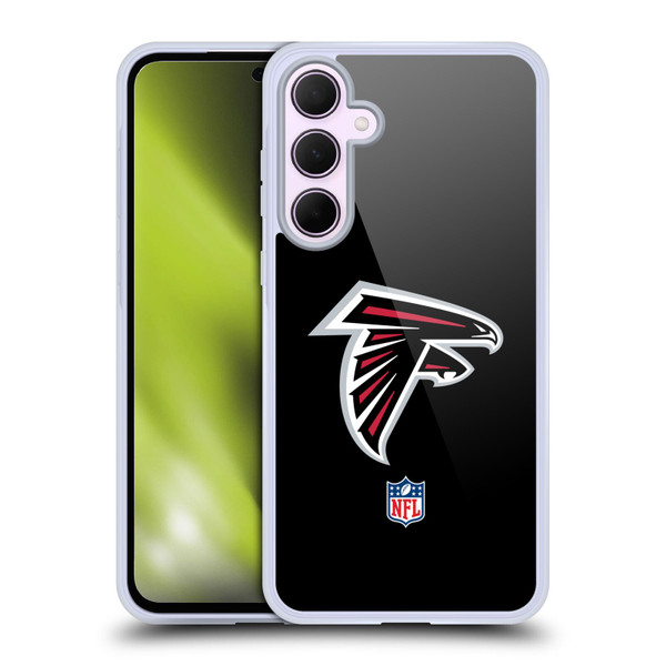 NFL Atlanta Falcons Logo Plain Soft Gel Case for Samsung Galaxy A35 5G