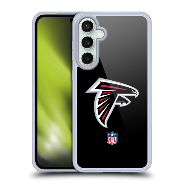 NFL Atlanta Falcons Logo Plain Soft Gel Case for Samsung Galaxy S23 FE 5G