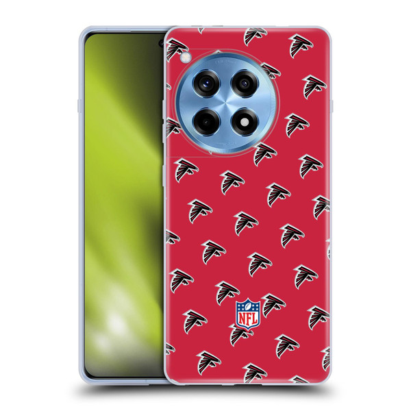NFL Atlanta Falcons Artwork Patterns Soft Gel Case for OnePlus 12R