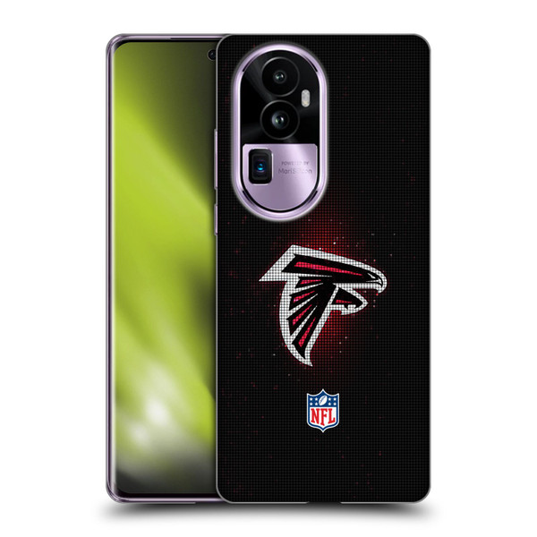 NFL Atlanta Falcons Artwork LED Soft Gel Case for OPPO Reno10 Pro+