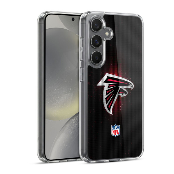 NFL Atlanta Falcons Artwork LED Soft Gel Case for Samsung Galaxy S24 5G & MagSafe