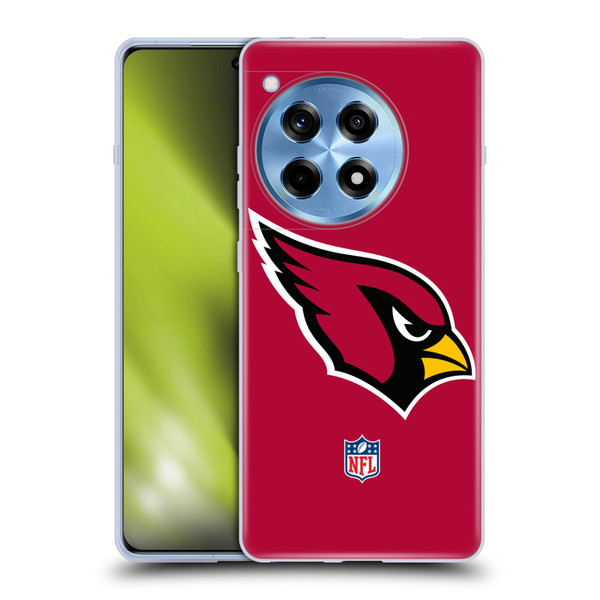NFL Arizona Cardinals Logo Plain Soft Gel Case for OnePlus 12R