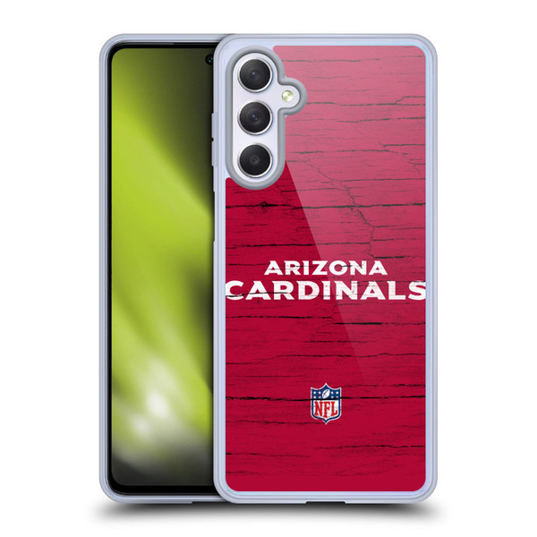 NFL Arizona Cardinals Logo Distressed Look Soft Gel Case for Samsung Galaxy M54 5G