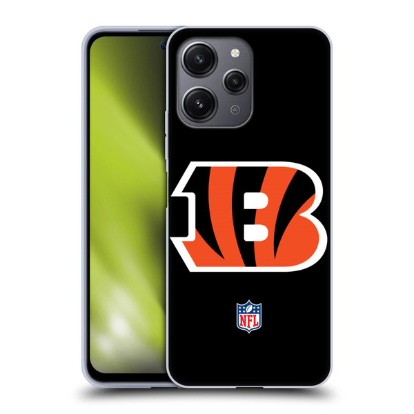 NFL Cincinnati Bengals Logo Plain Soft Gel Case for Xiaomi Redmi 12