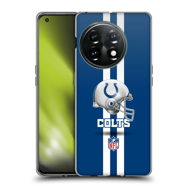 NFL Indianapolis Colts Logo Helmet Soft Gel Case for OnePlus 11 5G