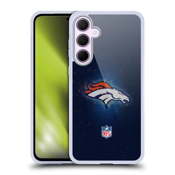 NFL Denver Broncos Artwork LED Soft Gel Case for Samsung Galaxy A35 5G
