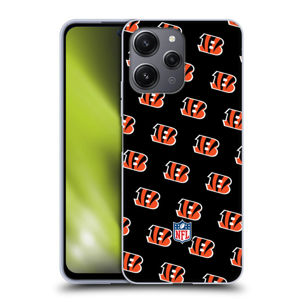 NFL Cincinnati Bengals Artwork Patterns Soft Gel Case for Xiaomi Redmi 12