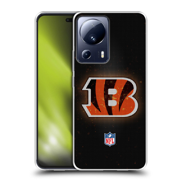 NFL Cincinnati Bengals Artwork LED Soft Gel Case for Xiaomi 13 Lite 5G