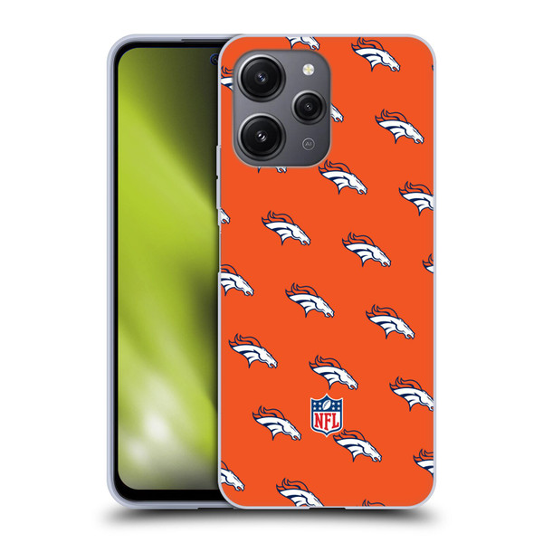 NFL Denver Broncos Artwork Patterns Soft Gel Case for Xiaomi Redmi 12