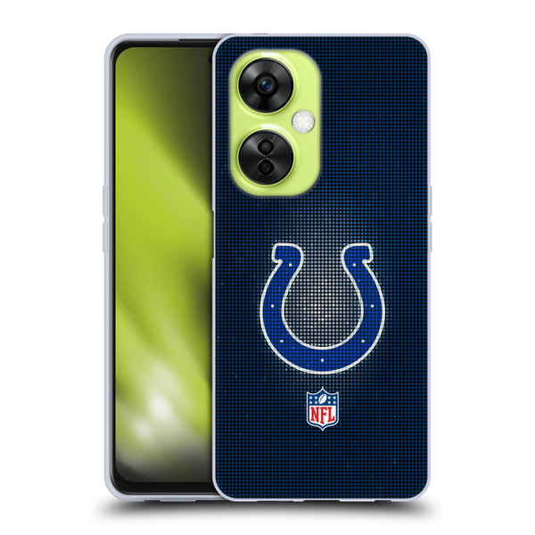 NFL Indianapolis Colts Artwork LED Soft Gel Case for OnePlus Nord CE 3 Lite 5G