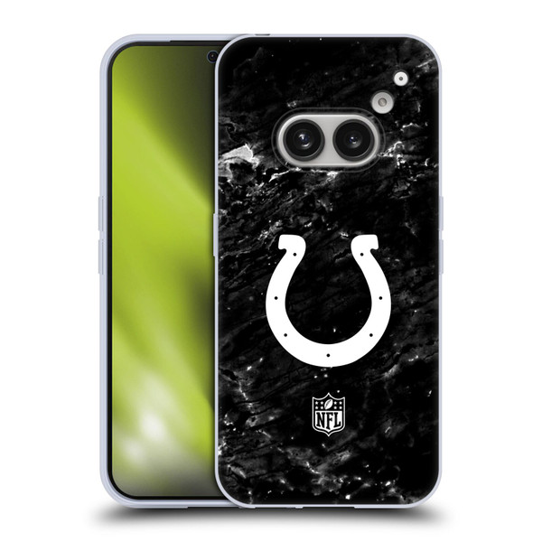 NFL Indianapolis Colts Artwork Marble Soft Gel Case for Nothing Phone (2a)