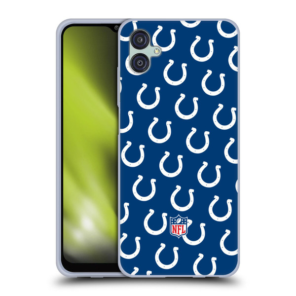 NFL Indianapolis Colts Artwork Patterns Soft Gel Case for Samsung Galaxy M04 5G / A04e