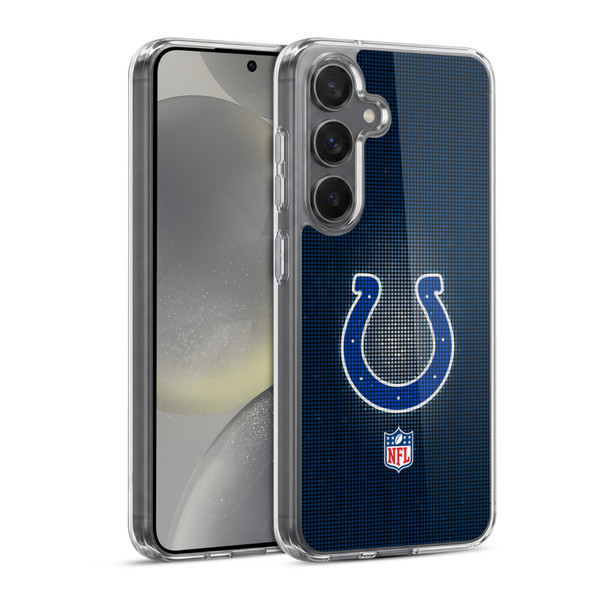 NFL Indianapolis Colts Artwork LED Soft Gel Case for Samsung Galaxy S24 5G & MagSafe