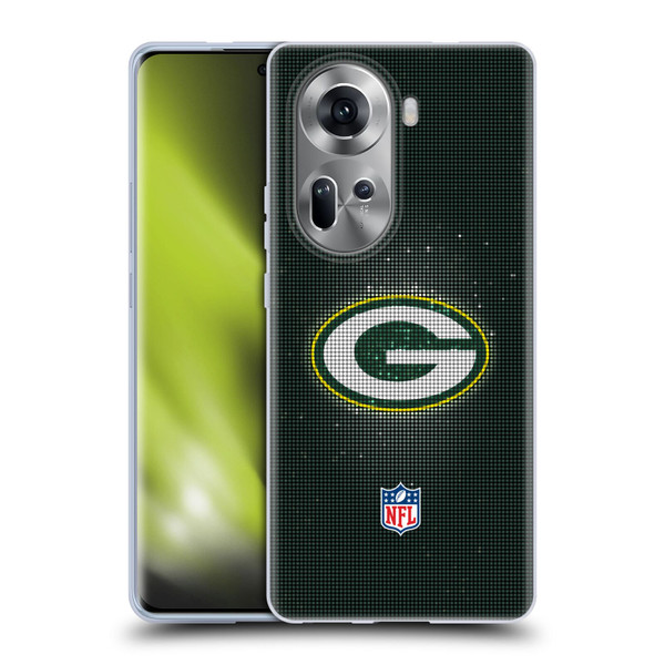 NFL Green Bay Packers Artwork LED Soft Gel Case for OPPO Reno11