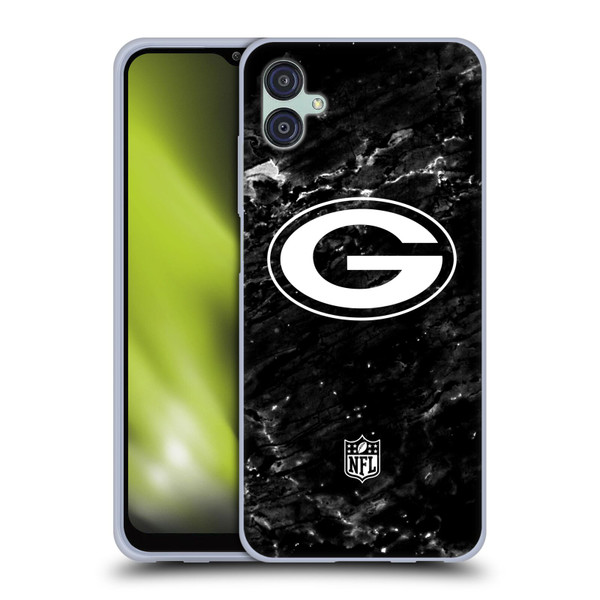 NFL Green Bay Packers Artwork Marble Soft Gel Case for Samsung Galaxy M04 5G / A04e