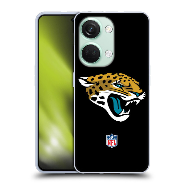 NFL Jacksonville Jaguars Logo Plain Soft Gel Case for OnePlus Nord 3 5G