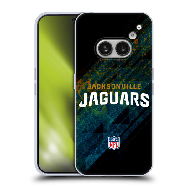 NFL Jacksonville Jaguars Logo Blur Soft Gel Case for Nothing Phone (2a)