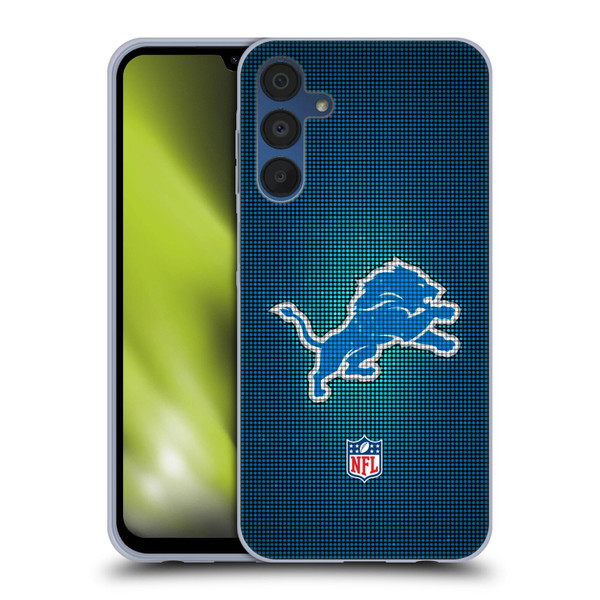 NFL Detroit Lions Artwork LED Soft Gel Case for Samsung Galaxy A15