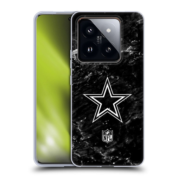 NFL Dallas Cowboys Artwork Marble Soft Gel Case for Xiaomi 14 Pro