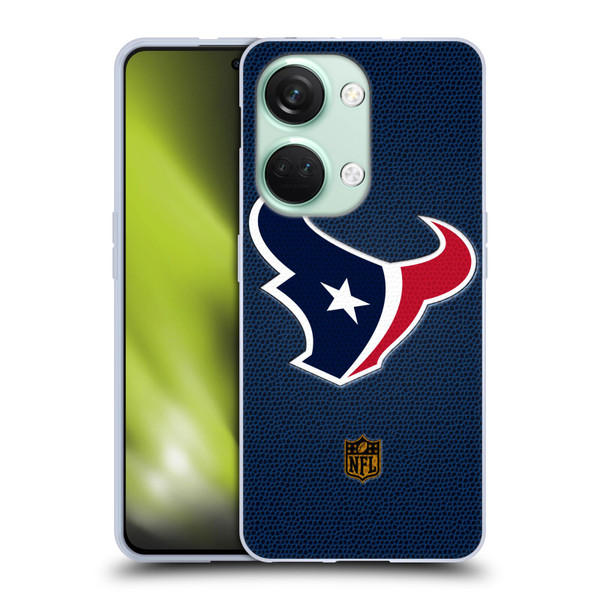 NFL Houston Texans Logo Football Soft Gel Case for OnePlus Nord 3 5G